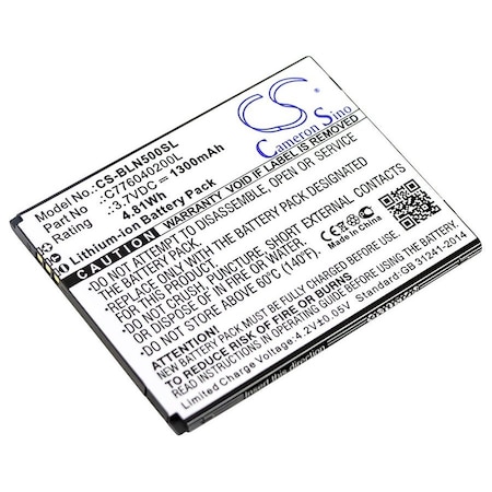 Bsc Preferred BLU N010 N010L N010U Neo 5.0 Mobile Phone Replacement Battery CS-BLN500SL